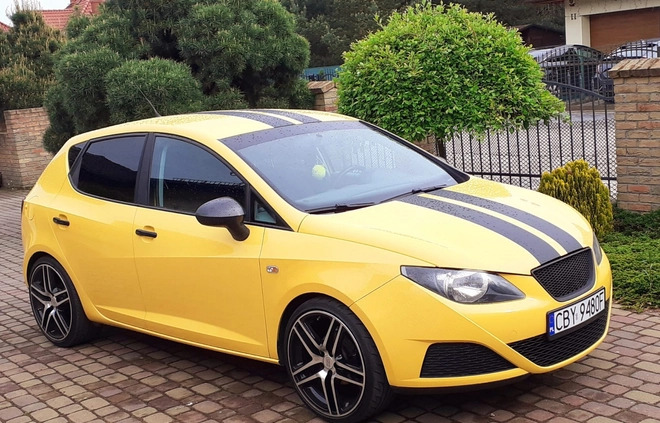 Seat Ibiza cena 18500 przebieg: 186000, rok produkcji 2011 z Krosno Odrzańskie małe 46